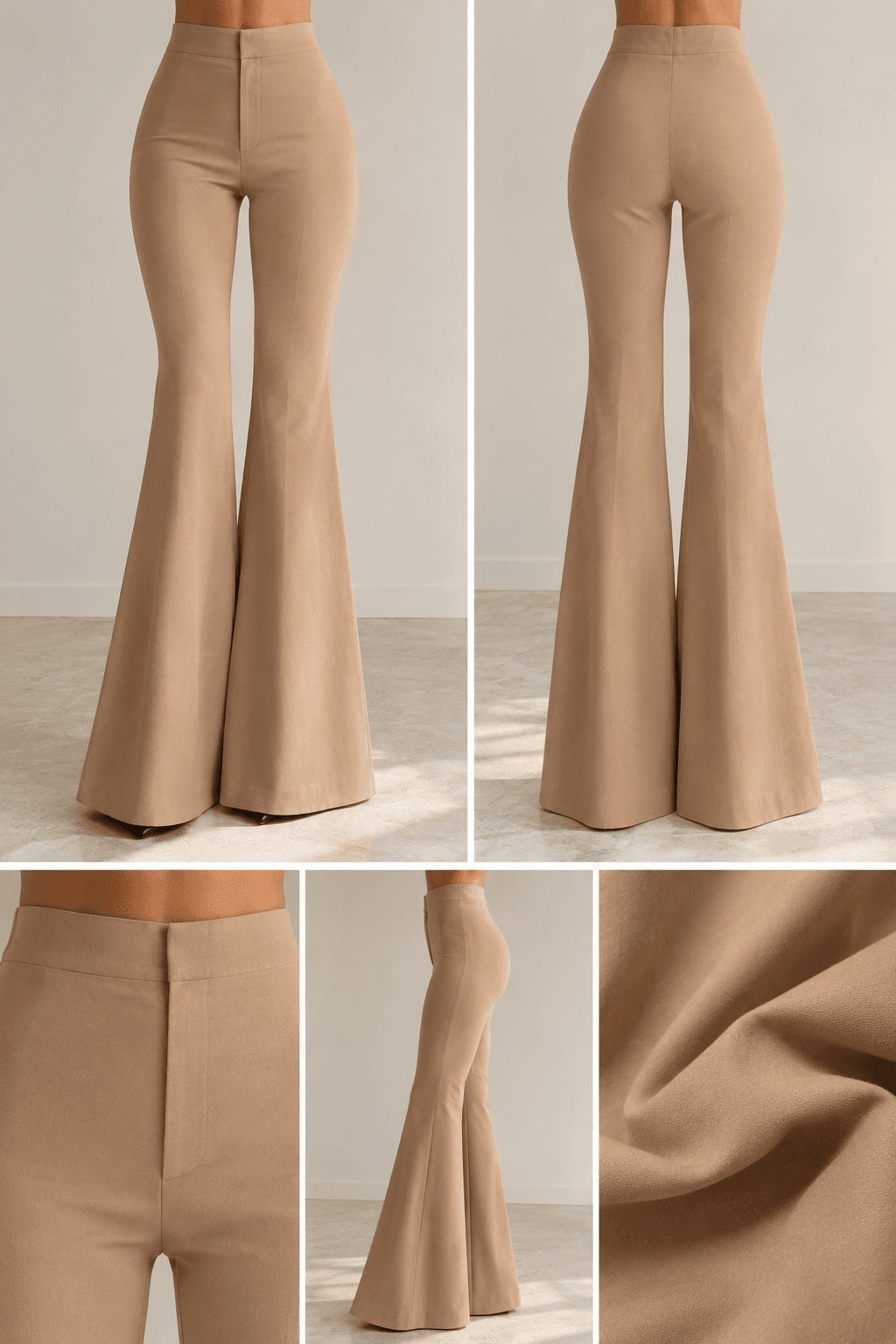 Jolie Beige Trousers — 2