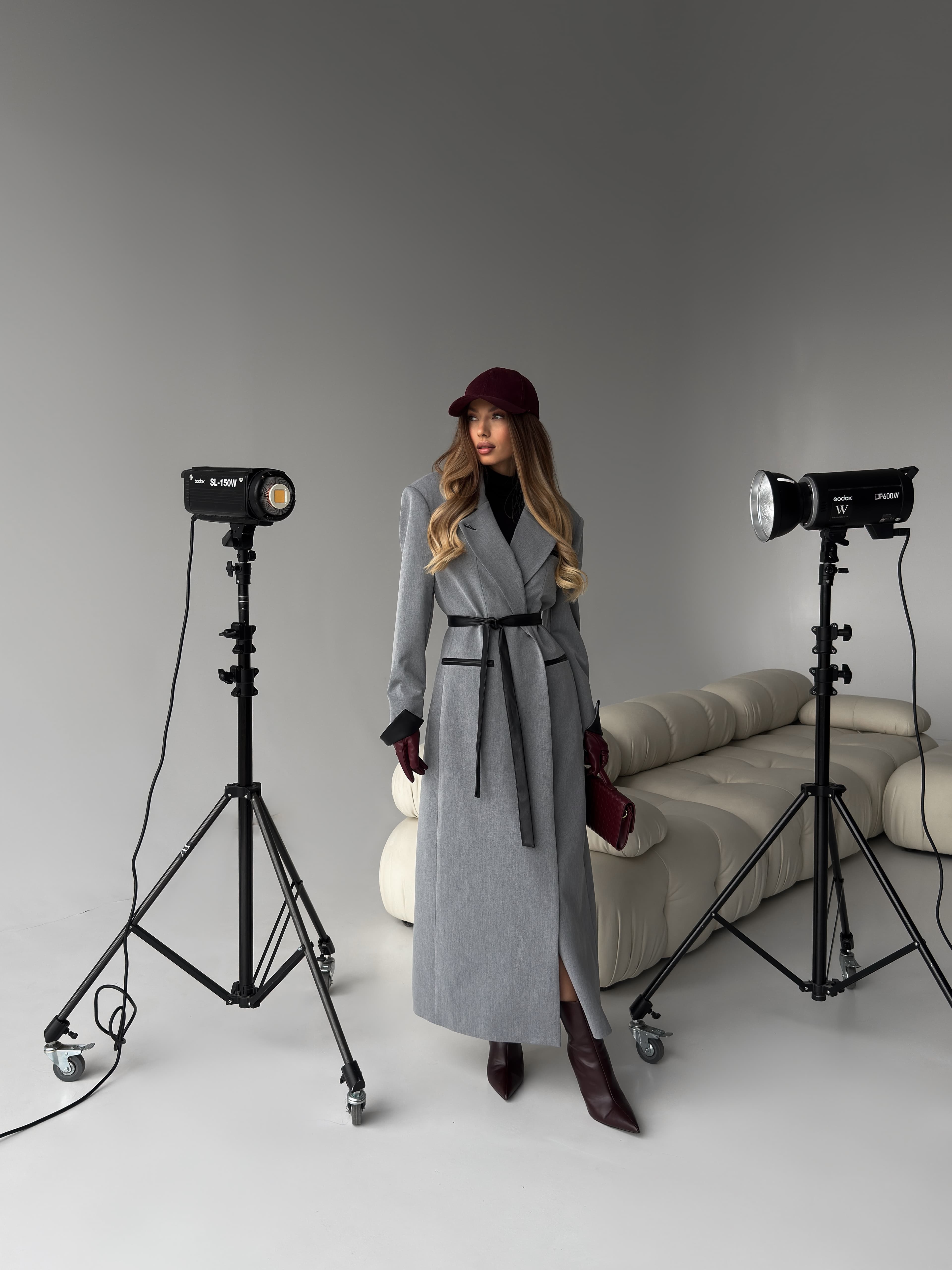 Cappotto Aura Lux — Grigio — 1
