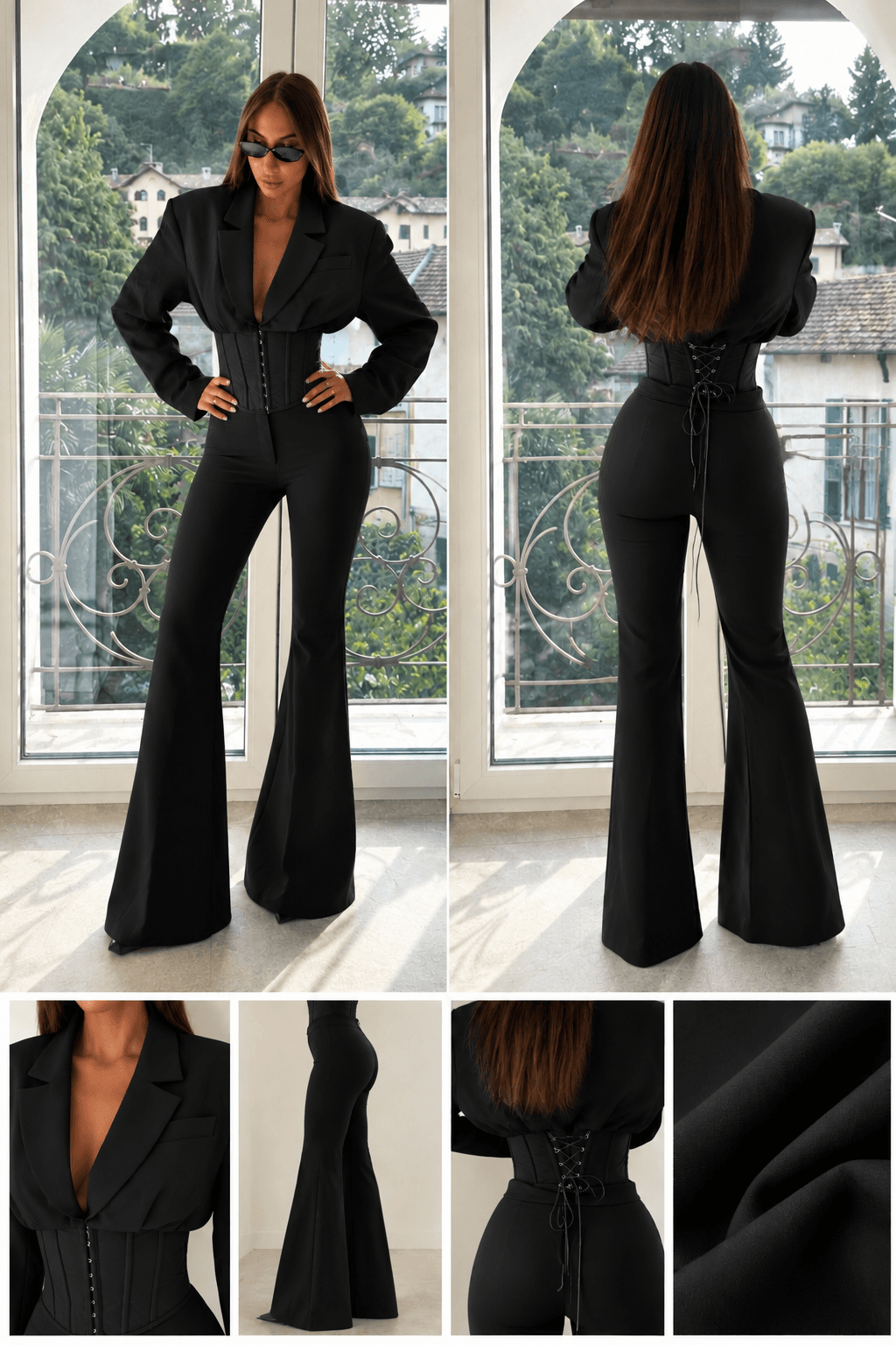 Pantaloni Jolie beige — 2